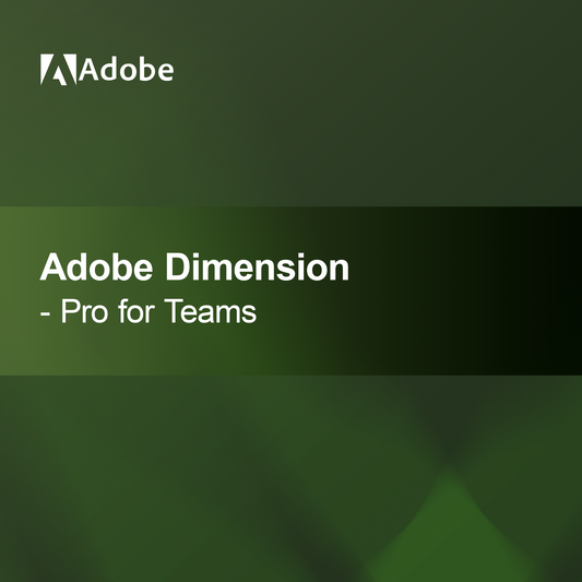 Adobe Dimension - Pro untuk Tim