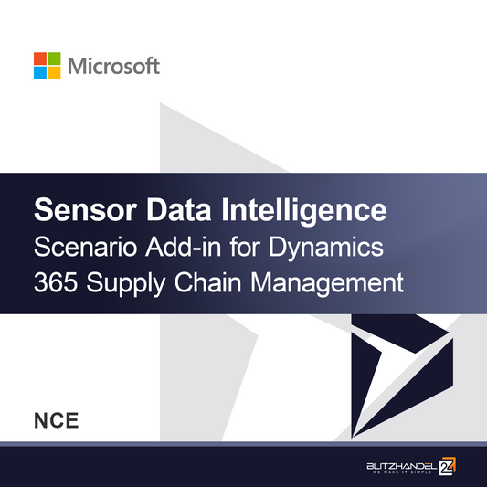 Add-in Skenario Intelijen Data Sensor untuk Dynamics 365 Supply Chain Management (NCE)