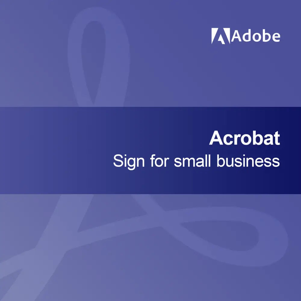 Acrobat Sign untuk bisnis kecil