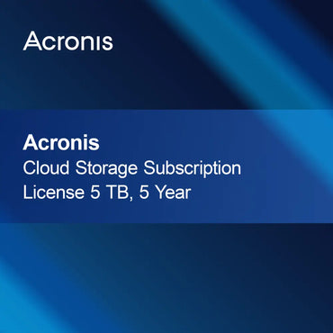 Lisensi Langganan Penyimpanan Cloud Acronis 5 TB, 5 Tahun