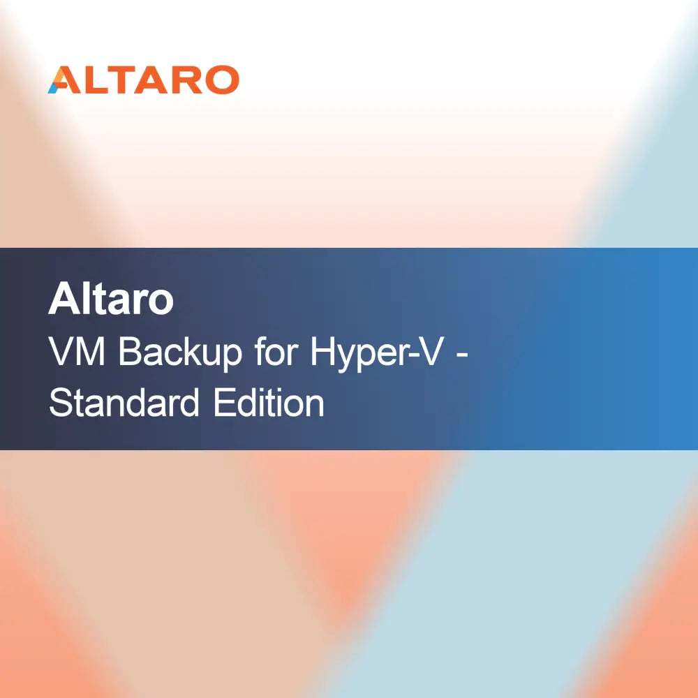 Altaro VM Backup untuk Hyper-V - Edisi Standar