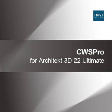 CWSPro untuk Architekt 3D 22 Ultimate