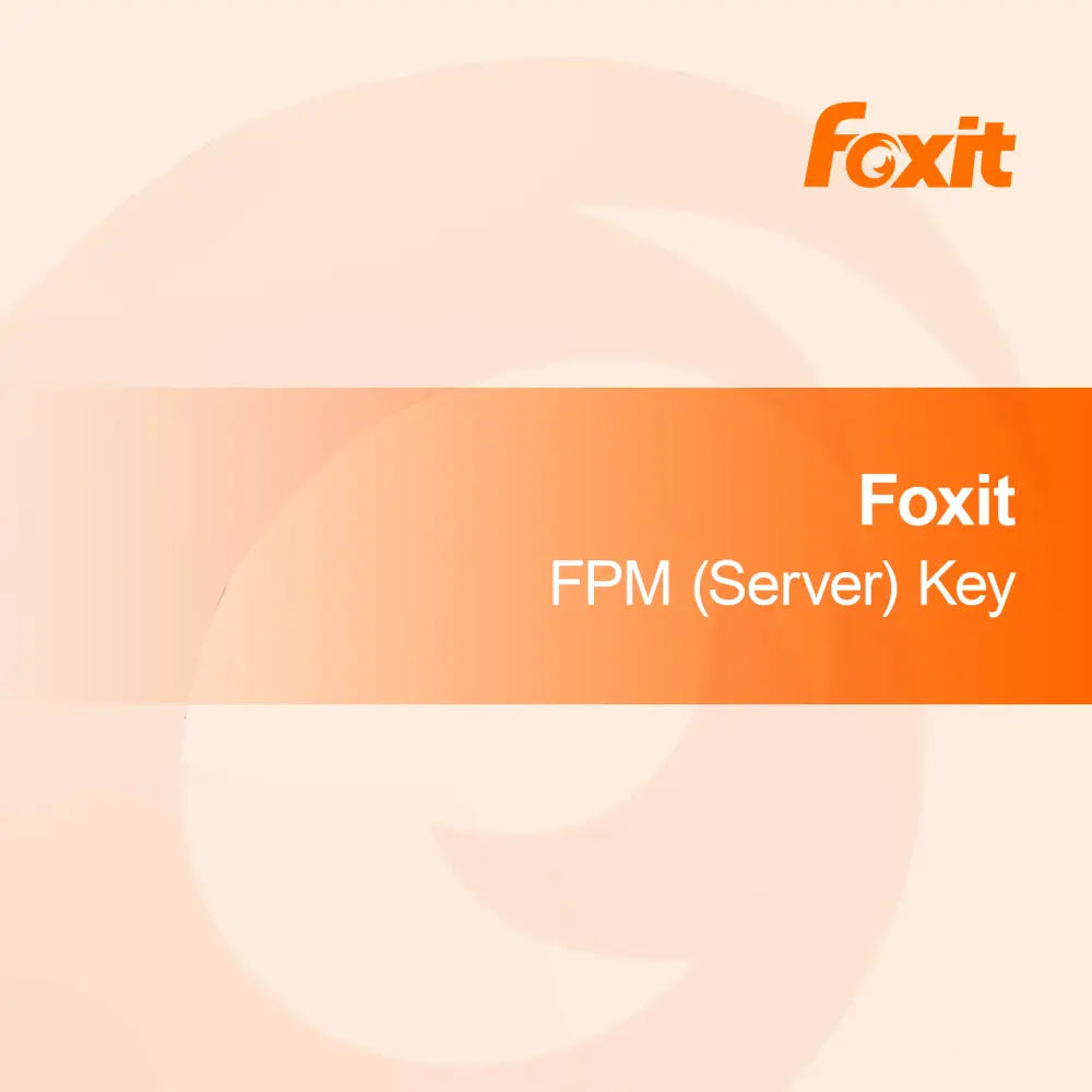 Kunci Foxit FPM (Server)