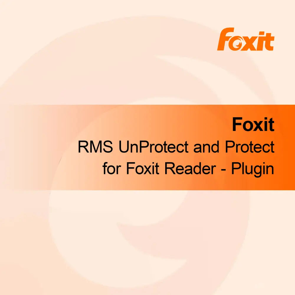 Foxit RMS UnProtect dan Protect untuk Foxit Reader - Plugin