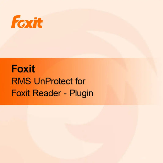 Foxit RMS UnProtect untuk Foxit Reader - Plugin