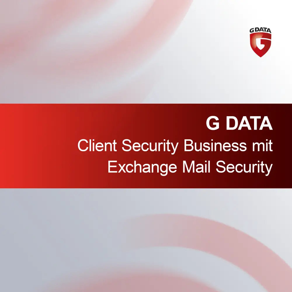G DATA Client Security Business dengan Keamanan Email Exchange