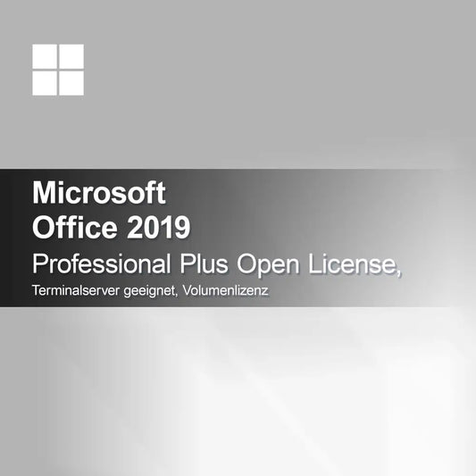 Microsoft Office 2019 Professional Plus Lisensi Terbuka, Cocok untuk Terminalserver, Lisensi Volume