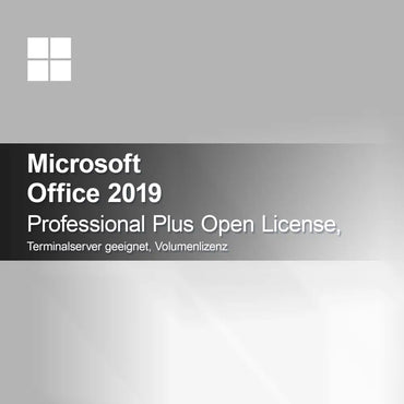 Microsoft Office 2019 Professional Plus Lisensi Terbuka, Cocok untuk Terminalserver, Lisensi Volume