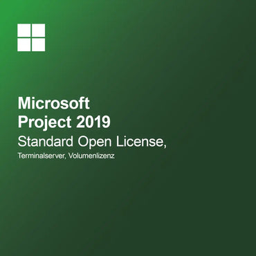 Lisensi Terbuka Standar Microsoft Project 2019, Terminalserver, Lisensi Volume
