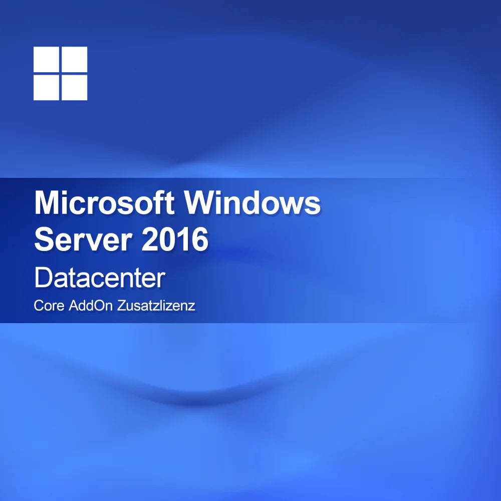 Microsoft Windows Server 2016 Datacenter, Core AddOn Lisensi Tambahan