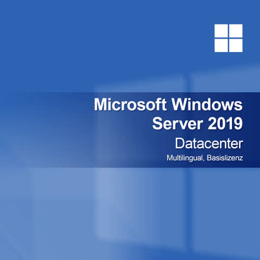 Microsoft Windows Server 2019 Datacenter, Multilingual, Lisensi Dasar