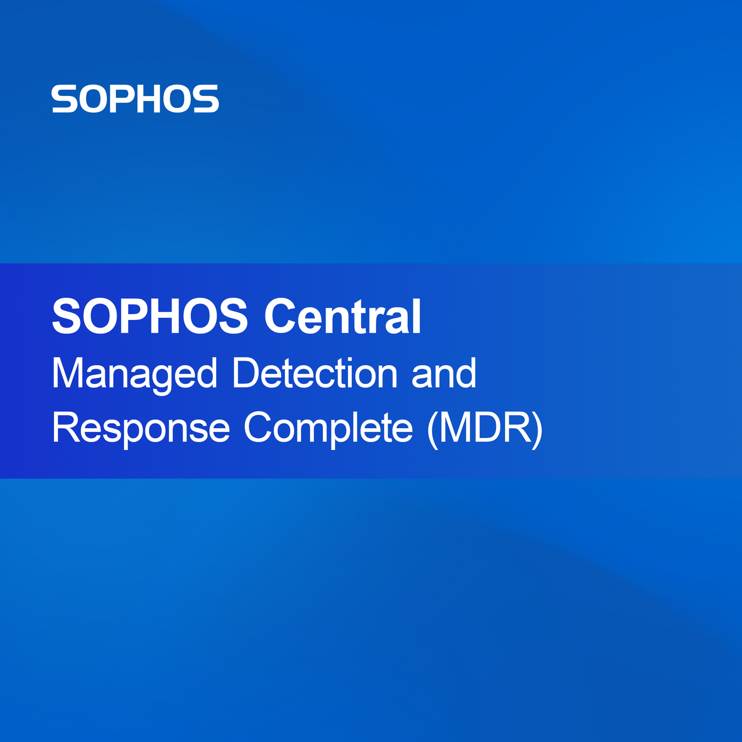 SOPHOS Central Managed Detection and Response Lengkap (MDR)