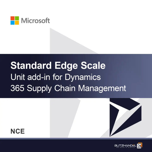 Add-in Unit Skala Edge Standar untuk Dynamics 365 Supply Chain Management (NCE)