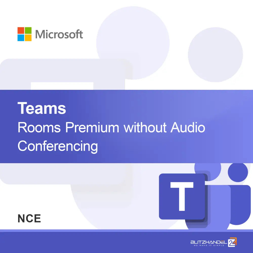 Teams Rooms Premium tanpa Audio Conferencing (NCE)