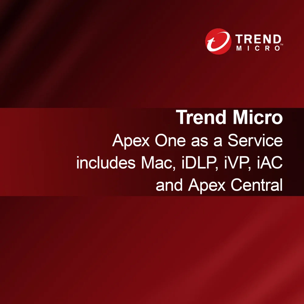 Trend Micro Apex One sebagai Layanan mencakup Mac, iDLP, iVP, iAC, dan Apex Central