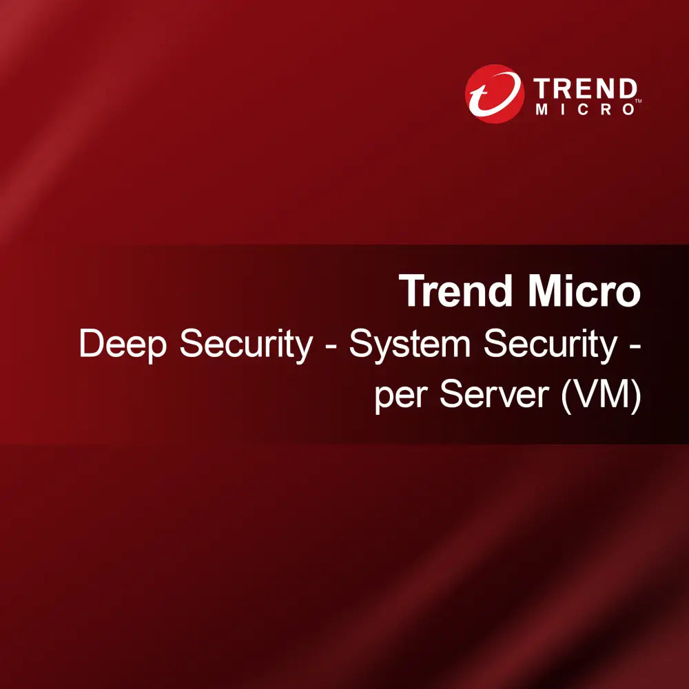 Trend Micro Deep Security - Keamanan Sistem - per Server (VM)
