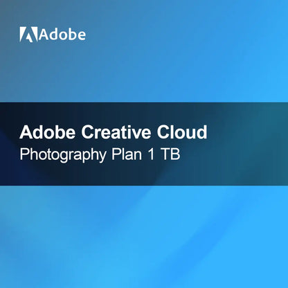 Paket Fotografi Adobe Creative Cloud Pendidikan