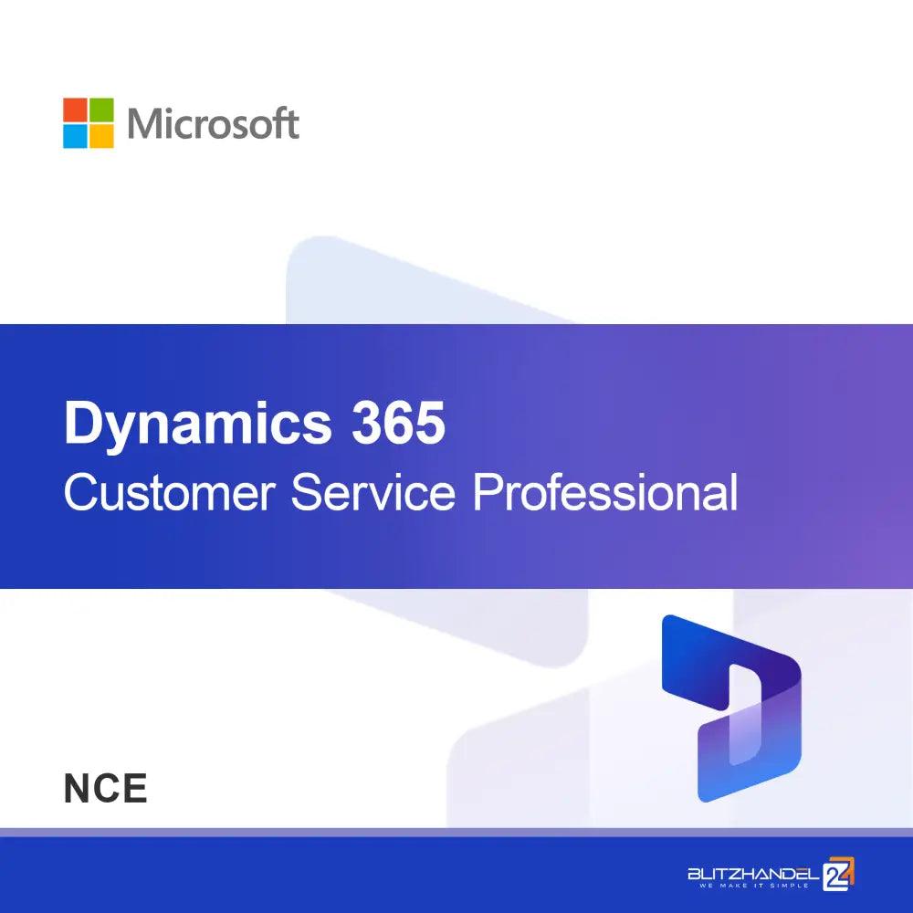 Dynamics 365 Layanan Pelanggan Profesional (NCE)