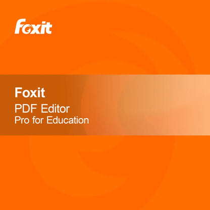 EDU Foxit PDF Editor Pro untuk Pemeliharaan Pendidikan