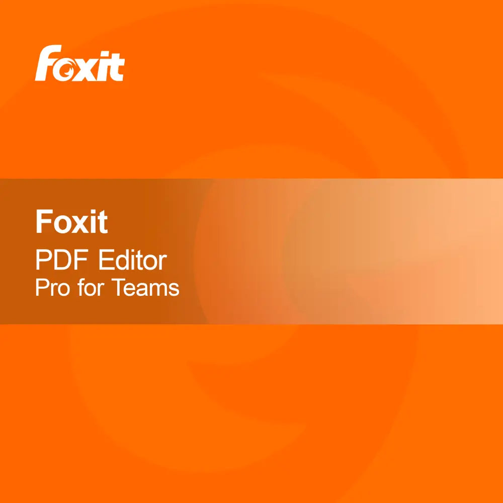 Foxit PDF Editor Pro untuk Tim