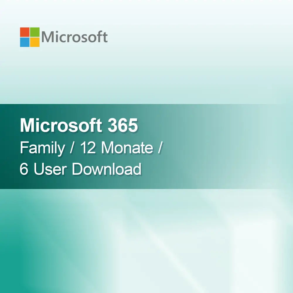Microsoft 365 Family / 12 Bulan / 6 Pengguna Unduhan