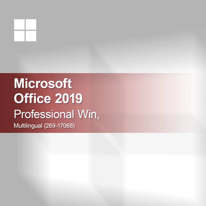 Microsoft Office 2019 Professional Win, Multibahasa (269-17068)