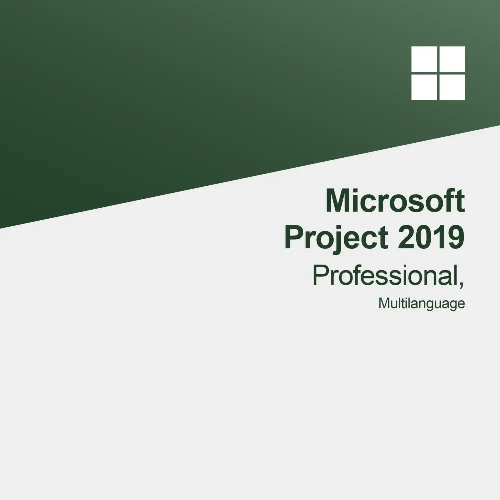 Microsoft Project 2019 Profesional, Multibahasa