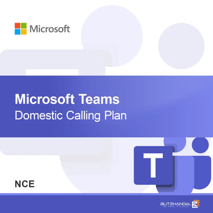 Paket Panggilan Domestik Microsoft Teams (NCE)