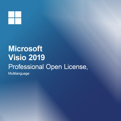 Microsoft Visio 2019 Professional Open License, Multibahasa