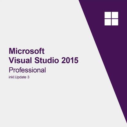 Microsoft Visual Studio 2015 Professional inkl. Update 3