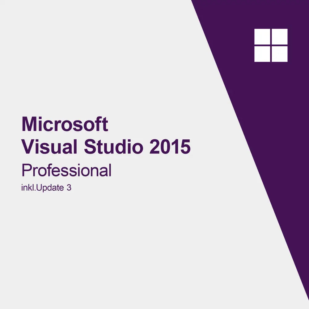 Microsoft Visual Studio 2015 Professional inkl. Update 3