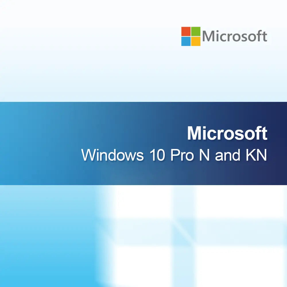 Microsoft Windows 10 Pro N dan KN