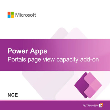 Tambahan kapasitas tampilan halaman Power Apps Portals (NCE)