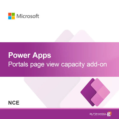 Tambahan kapasitas tampilan halaman Power Apps Portals (NCE)