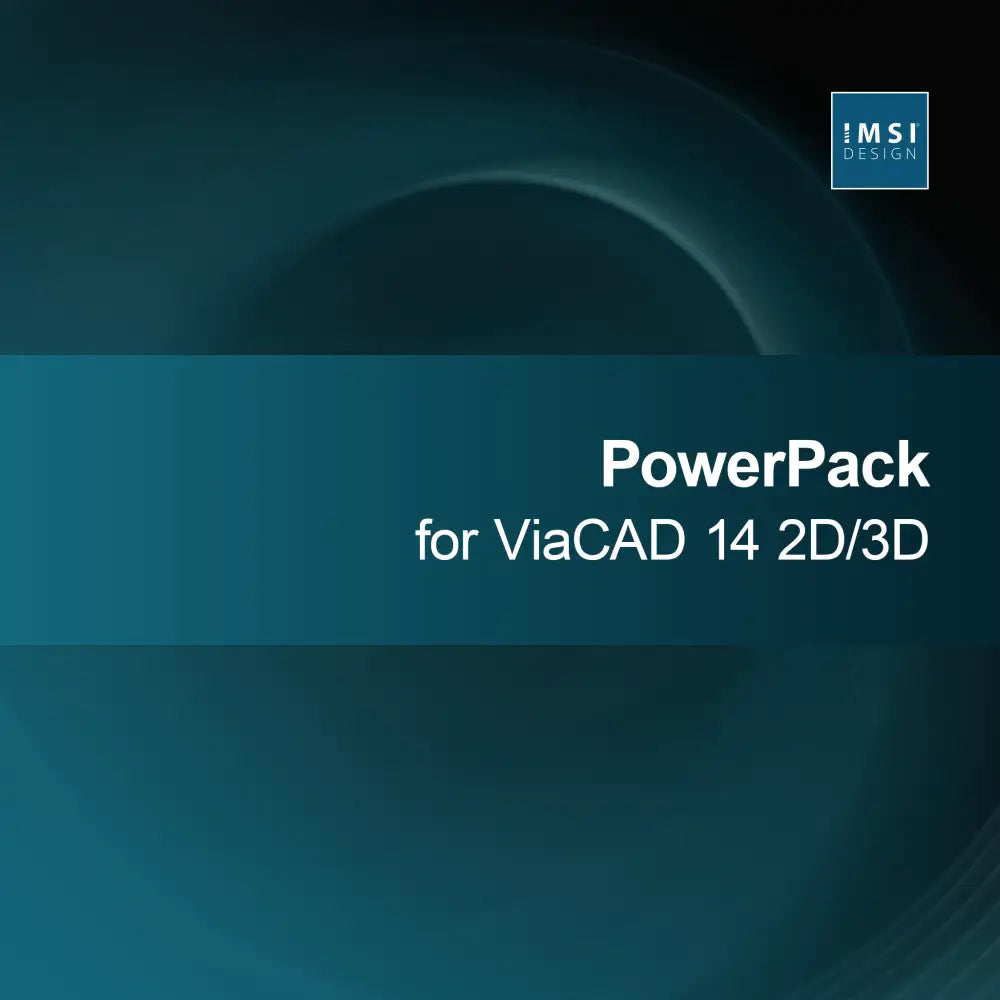 PowerPack untuk ViaCAD 14 2D/3D