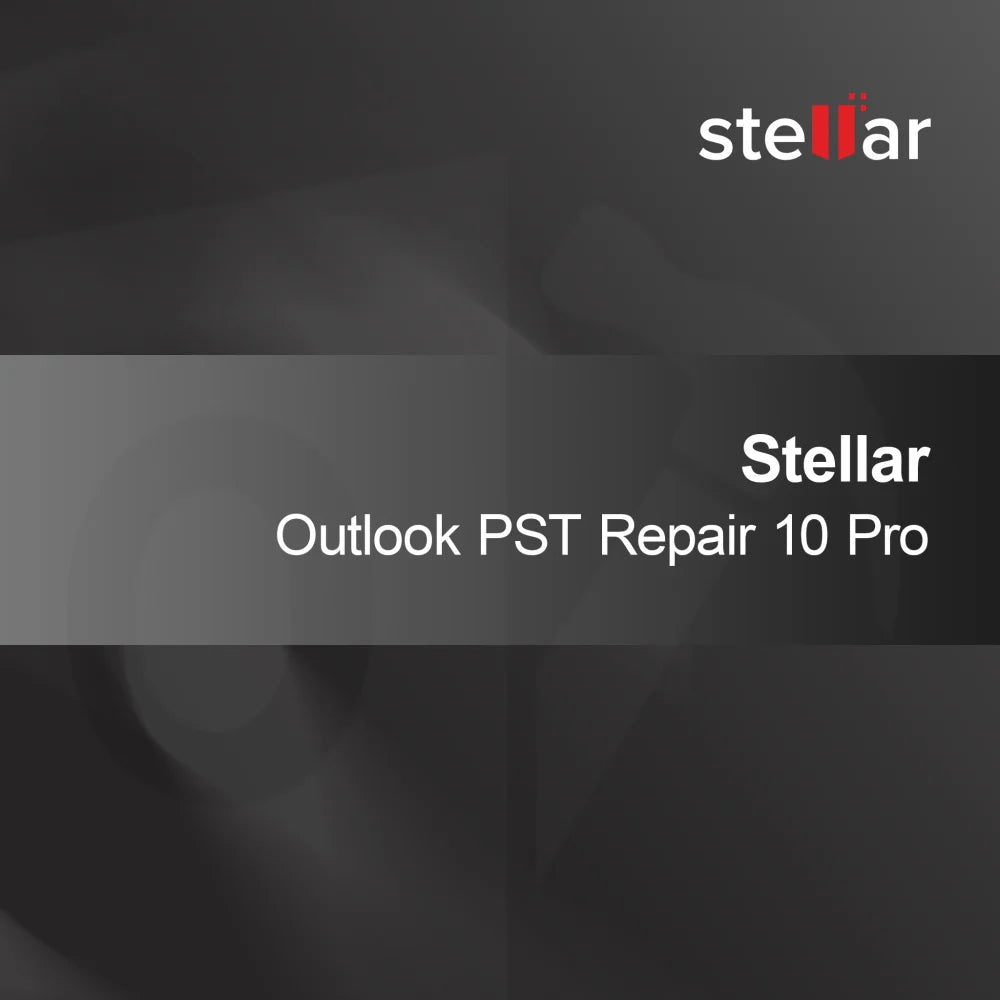 Stellar Outlook PST Repair 10 Pro